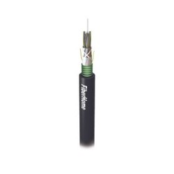 Kilómetro De Fibra Óptica Para Exterior G.652d Armada Monomodo De 48 Hilos Loose Tube Color Negro