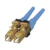 Conector De Fibra Óptica Lc Duplex Opticam Monomodo 9/125 Os2 Prepulido Color Azul
