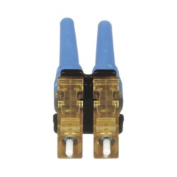 Conector De Fibra Óptica Lc Duplex Opticam Monomodo 9/125 Os2 Prepulido Color Azul
