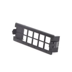 Placa Acopladora Vacia Para Distribuidor De Fibra Óptica Lpodf8024 Acepta 12 Acopladores Sc Simplex O 12 Acopladores Lc Duplex C