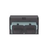 Módulo Acoplador Sc Duplex Para Fibra Óptica Multimodo Om3/om4 Tipo Minicom Color Aqua