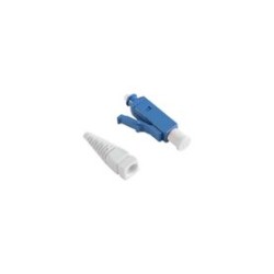 Conector De Fibra Óptica Lc Simplex Para Instalación En Campo Monomodo Fibra Recubierta Color Azul (no Prepulido)
