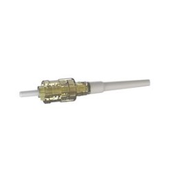 Conector De Fibra Óptica St Simplex Opticam Multimodo 62.5/125 Om1 Prepulido Color Marfil