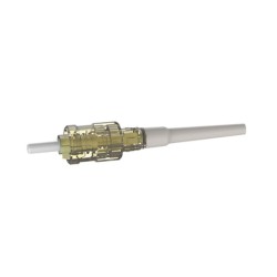 Conector De Fibra Óptica St Simplex Opticam Multimodo 62.5/125 Om1 Prepulido Color Marfil