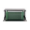 Distribuidor De Fibra Óptica Con Bandejas Deslizables Vacio 19in Acepta 72 Adaptadores Lc Duplex O Lc Simplex O 72 Sc Simplex 4u