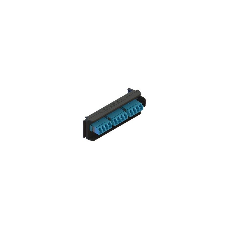 Placa Acopladora Lightverse 6 Conectores Dúplex Lc/apc Acepta Hasta 12 Fibras Monomodo (no Shuttered)
