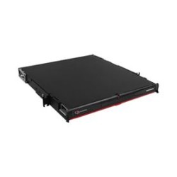 Distribuidor De Fibra Óptica De Alta Densidad Ligthverse Pro Para Rack De 19in Acepta 4 Placas Plug And Play Hasta 96 Fibras 1 U