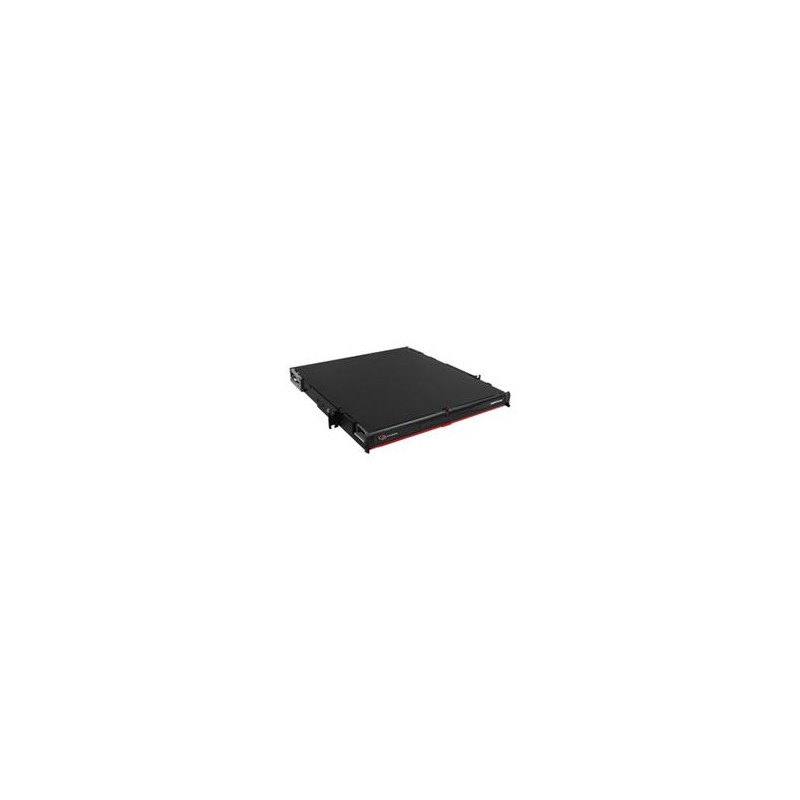 Distribuidor De Fibra Óptica De Alta Densidad Ligthverse Pro Para Rack De 19in Acepta 4 Placas Plug And Play Hasta 96 Fibras 1 U