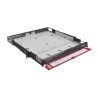 Distribuidor De Fibra Óptica De Alta Densidad Ligthverse Pro Para Rack De 19in Acepta 4 Placas Plug And Play Hasta 96 Fibras 1 U