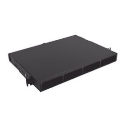 Distribuidor De Fibra Óptica De Alta Densidad Ligthverse Core Para Rack De 19in Acepta 4 Placas Plug And Play Hasta 96 Fibras 1
