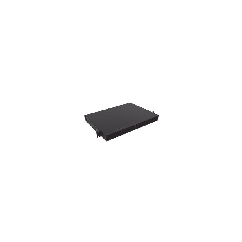 Distribuidor De Fibra Óptica De Alta Densidad Ligthverse Core Para Rack De 19in Acepta 4 Placas Plug And Play Hasta 96 Fibras 1