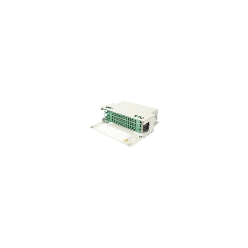 Distribuidor De Fibra Óptica Para 96 Empalmes Con 96 Acopladores Sc/apc Y 96 Pigtails 19 4 Ur