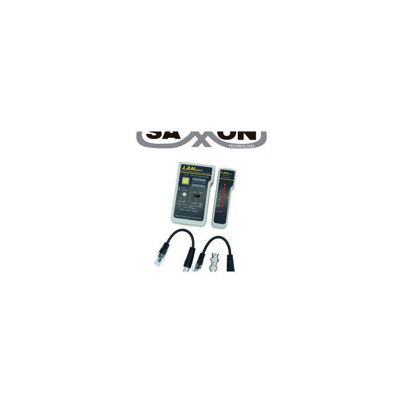Saxxon G288  Probador De Cables / Conectores Rj45 / Bnc / Rj11