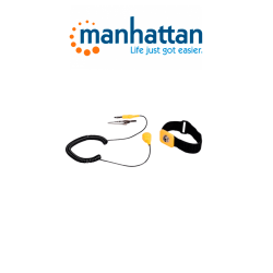 Manhattan 410144  Pulsera Antiestática Protección Contra Descargas Estáticas / Cable De 1.8 M