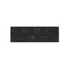 Placa Acopladora De Fibra Optica Fap Con 6 Conectores Lc Duplex (12 Fibras) Para Fibra Multimodo Om3/om4 Color Aqua