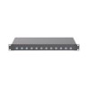 Panel De Distribuidor De Fibra Óptica Con 12 Conectores Lc Duplex (24 Fibras) Para Fibra Multimodo Om3/om4 1 Ur