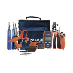 Kit De Herramientas Pro Plus Para Instalación De Fibra Óptica Con Accesorios De Limpieza De Puertos/conectores Desforradoras De