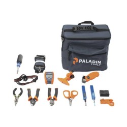 Kit De Herramientas Pro Plus Para Instalación De Fibra Óptica Con Accesorios De Limpieza De Puertos/conectores Desforradoras De