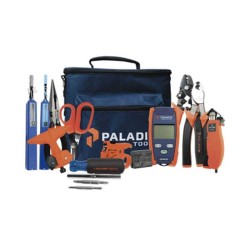 Kit De Herramientas Pro Plus Para Instalación De Fibra Óptica Con Accesorios De Limpieza De Puertos/conectores Desforradoras De