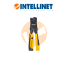 Intellinet 780124 Pinza Crimpeadora Universal De Plugs Modulares Y Probador De Cables 2en1 Crimpeadora Y Probador De Cables  Cor