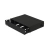 Panel De Distribución De Fibra Óptica Acepta 8 Placas Fap O Fmp Bandeja Deslizable Hasta 192 Fibras Color Negro 2 Ur
