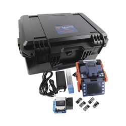 Fusionadora De Fibra Óptica De Alineación Por Núcleo Con 6 Motores Con Perdida Tipica (sm) 0.01 Db (mm) 0.04 Db)