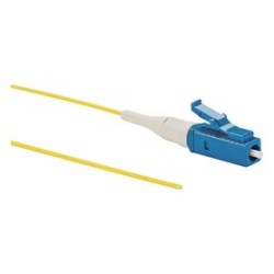 Pigtail De Fibra Óptica Lc Simplex Monomodo Os2 9/125 900um Color Amarillo 1 Metro