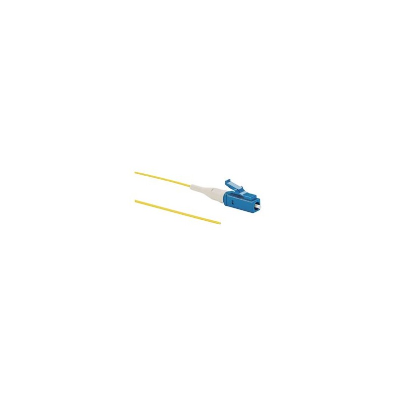 Pigtail De Fibra Óptica Lc Simplex Monomodo Os2 9/125 900um Color Amarillo 1 Metro