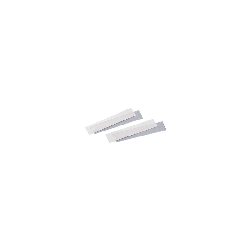 Kit De 50 Etiquetas Y 50 Cubiertas Para Uso Con Placas De Pared Minicom® Ejecutivas O Clásicas Con Espacio Para Etiqueta