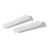 Kit De 50 Etiquetas Y 50 Cubiertas Para Uso Con Placas De Pared Minicom® Ejecutivas O Clásicas Con Espacio Para Etiqueta