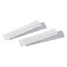 Kit De 50 Etiquetas Y 50 Cubiertas Para Uso Con Placas De Pared Minicom® Ejecutivas O Clásicas Con Espacio Para Etiqueta