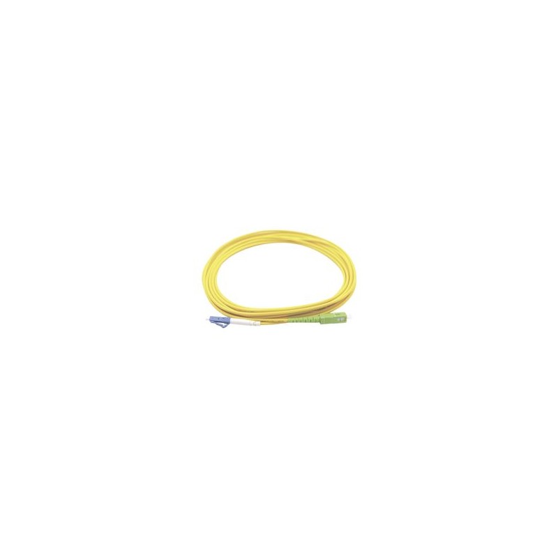 Jumper De Fibra Óptica Monomodo Lc/upc Sc/apc Simplex Color Amarillo 1 Metro