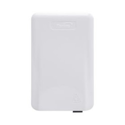 Caja Terminal De Fibra Óptica (roseta) Con 2 Acopladores Sc/apc Blanca