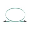 Jumper De Fibra Optica Multimodo 50/125 Om3 Lclc Duplex Ofnr (riser) Color Aqua 5 Metros