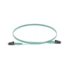 Jumper De Fibra Optica Multimodo 50/125 Om3 Lclc Duplex Ofnr (riser) Color Aqua 5 Metros