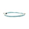Jumper De Fibra Óptica Multimodo 50/125 Xglo Om3 Lclc Duplex Ofnr Color Aqua 2 Metros