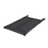 Charola Ventilada Para Soportar Equipos En Rack Profundidad Ajustable De 495 A 965 Mm 1u Color Negro