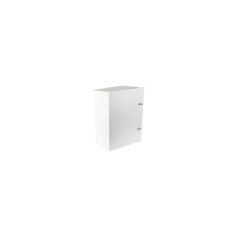 Gabinete Para Instalación De 2 Baterias Pl110d12 Fabricado En Lámina Galvanizada Accesorios Para Piso O Poste (no Incluidos)