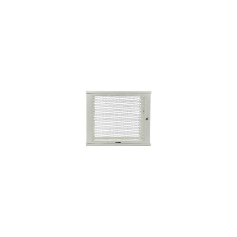 Gabinete Linkedpro De Montaje En Pared 19in Puerta Perforada 9 Ur 450 Mm De Profundidad Color Blanco