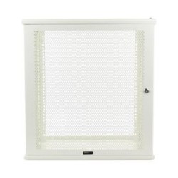 Gabinete Linkedpro De Montaje En Pared 19in Puerta Perforada 12 Ur 450 Mm De Profundidad Color Blanco