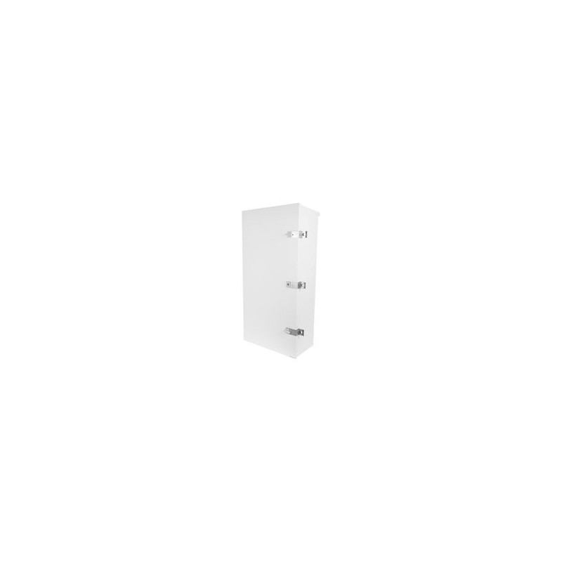 Gabinete Para Instalación De 3 Baterias Pl110d12 Fabricado En Lámina Galvanizada Accesorios Para Piso O Poste (no Incluidos)