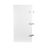 Gabinete Para Instalación De 3 Baterias Pl110d12 Fabricado En Lámina Galvanizada Accesorios Para Piso O Poste (no Incluidos)