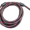 Cable HDMI Naceb Technology 3 m HDMI HDMI Rojo TL1