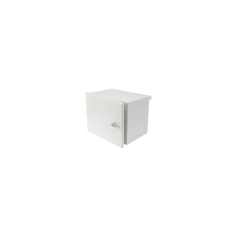 Gabinete Para Instalación De 2 Baterias Pl4012 Fabricado En Lámina Galvanizada Opción Para Montar En Poste (no Incluido)