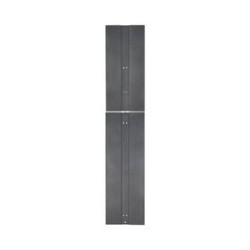 Tapa Final De Fila Para Organizador Vertical Patchrunner™ 2 De 45 Ur Color Negro