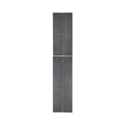 Tapa Final De Fila Para Organizador Vertical Patchrunner™ 2 De 45 Ur Color Negro