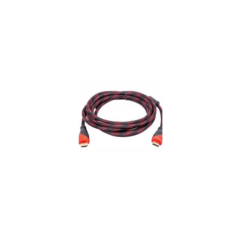 Cable HDMI Naceb Technology  15 m HDMI HDMI Macho/Macho Rojo TL1