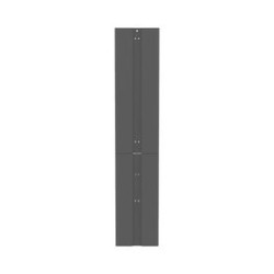 Tapa Final De Fila Para Organizador Vertical Patchrunner™ 2 De 45 Ur Color Negro