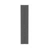 Tapa Final De Fila Para Organizador Vertical Patchrunner™ 2 De 45 Ur Color Negro