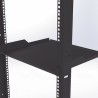 Charola Para Soportar Equipos En Rack De 19 Y 39 Cm De Profundidad 1u Juego De 2 Piezas Iguales